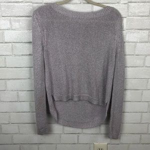 Divided Zip Back Sweater